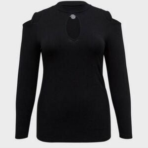 Torrid Black Foxy Top